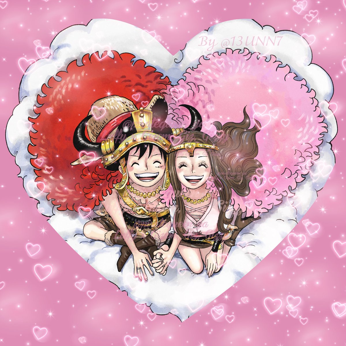 piratequeen_ya's tweet photo. You and I for eternity ☁️🌻🌸🌹❤️🩷 I love you so much, Luffy ☁️🌻🌸🌹❤️🩷 https://t.co/xEhTXlWRbF