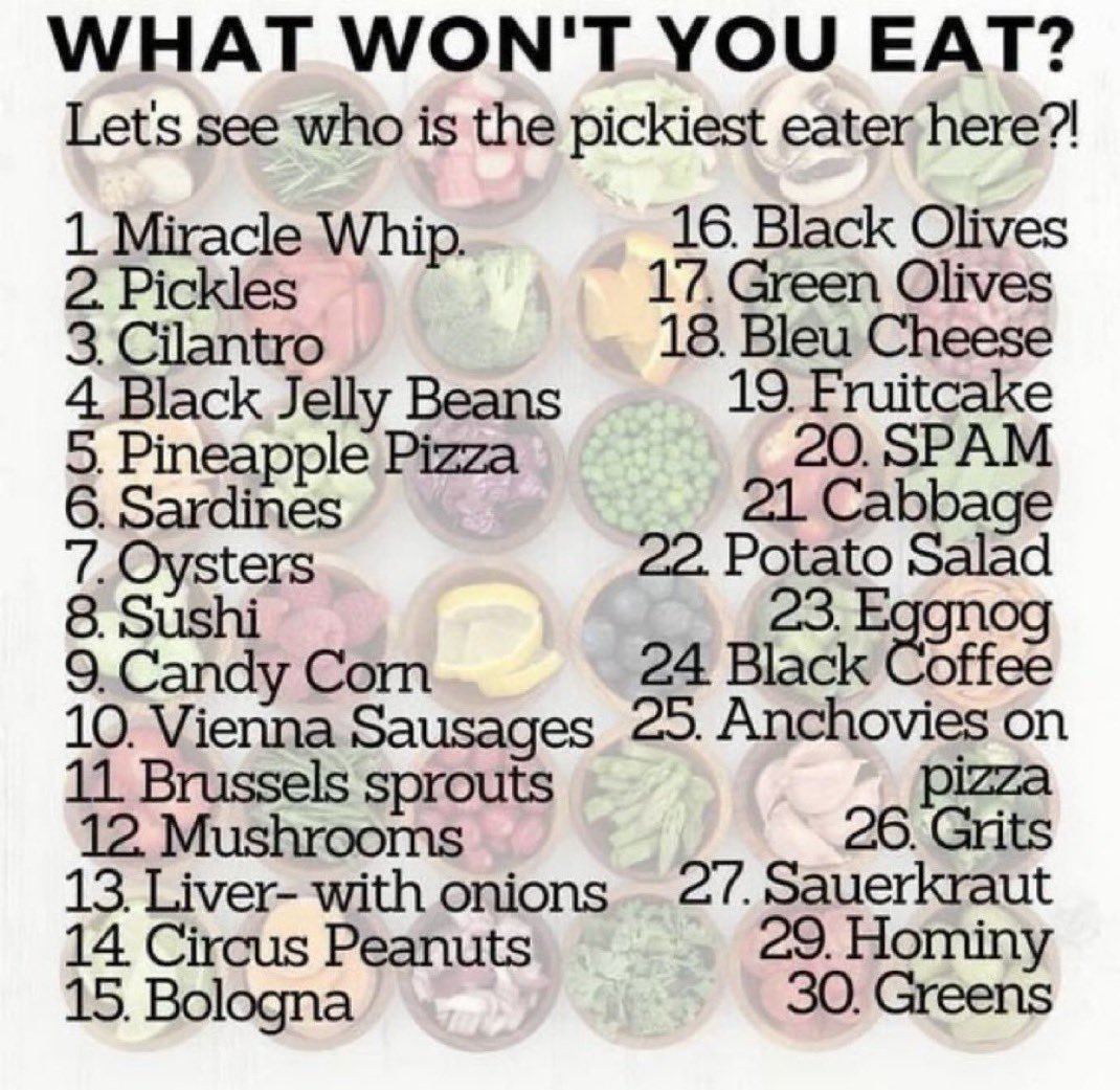 ErikUnchained's tweet photo. I won’t eat 23 of these. I’m picky as shit. https://t.co/VItqWBjSNz