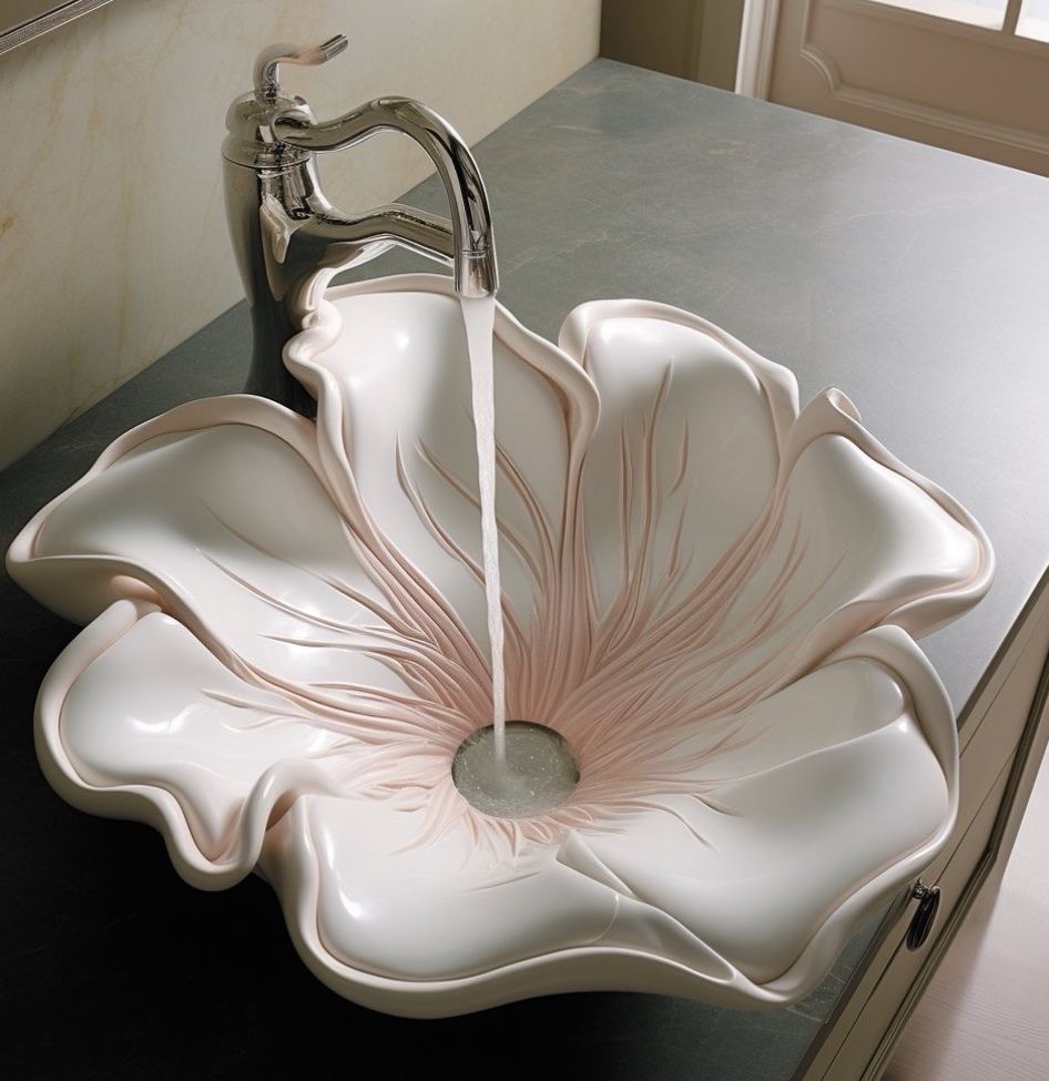 insperarise's tweet photo. petal sink design 🪷 https://t.co/hFl5Axewe1
