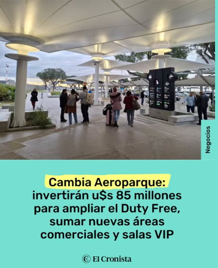 Tv_Libertaria's tweet photo. 🛫INVERSIÓN EN AEROPARQUE ♥

✅Aeropuertos Argentina anunció un nuevo plan de obras en el Aeroparque con una inversión superior a los u$s 85 millones. Entre los cambios, en el sector doméstico se ampliarán más de 2.800 m² para sumar nuevos espacios COMERCIALES https://t.co/s7CWoioUFJ