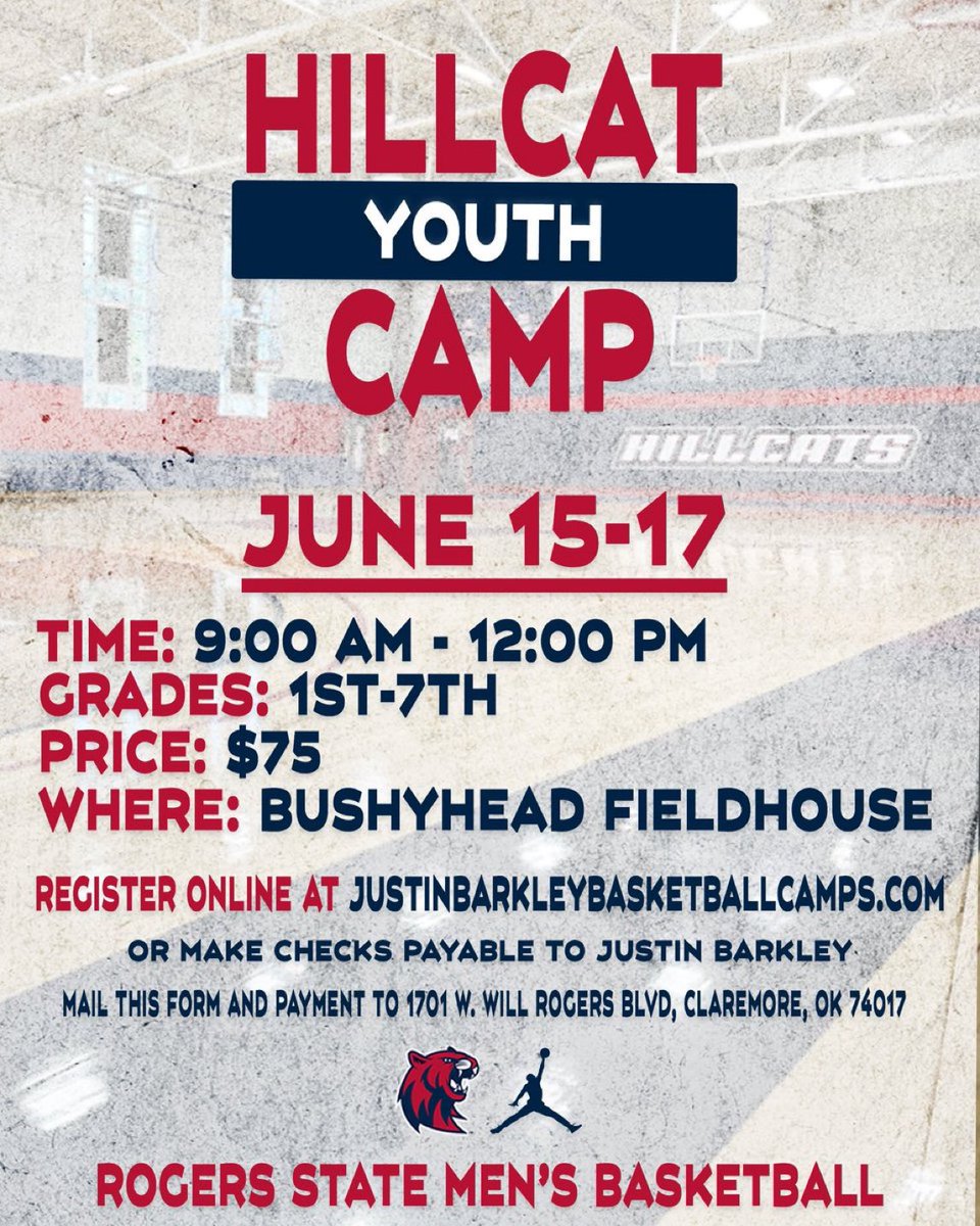 rsumbb's tweet photo. 8 days until our Hillcat Youth Camp 🏀

You can register online at https://t.co/IZSh5lhWGO https://t.co/CLGpmju7Hd