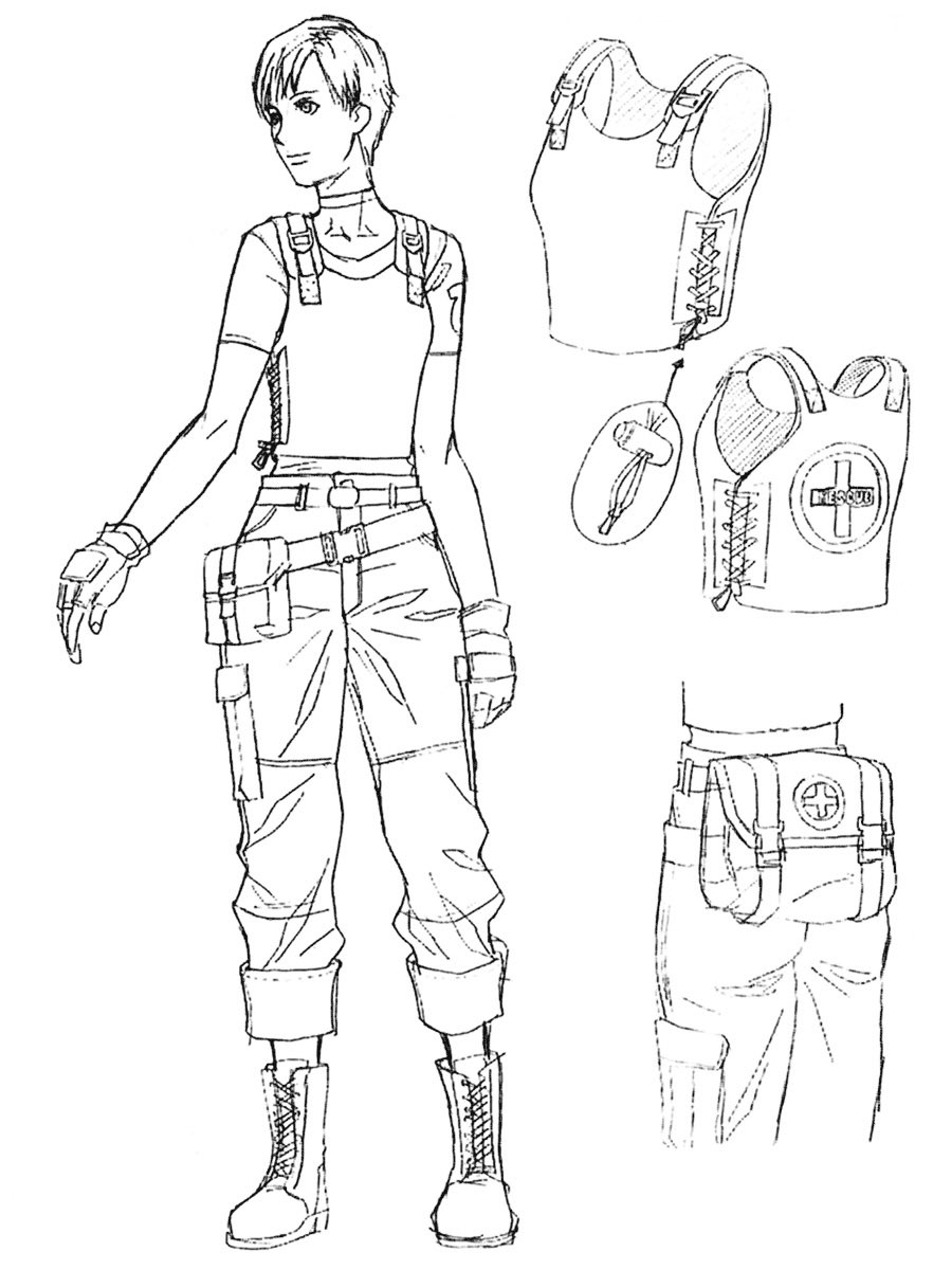 esoteric4ng3l's tweet photo. Resident Evil (2002) Concept Art https://t.co/bS50bFwPwC