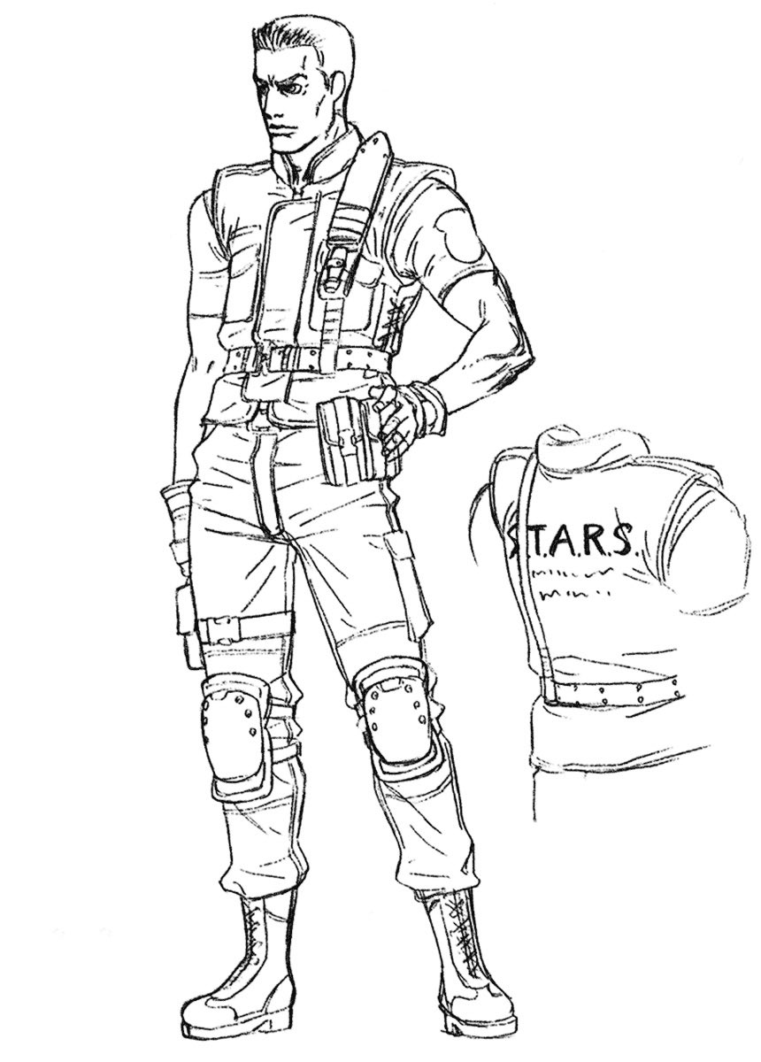 esoteric4ng3l's tweet photo. Resident Evil (2002) Concept Art https://t.co/bS50bFwPwC
