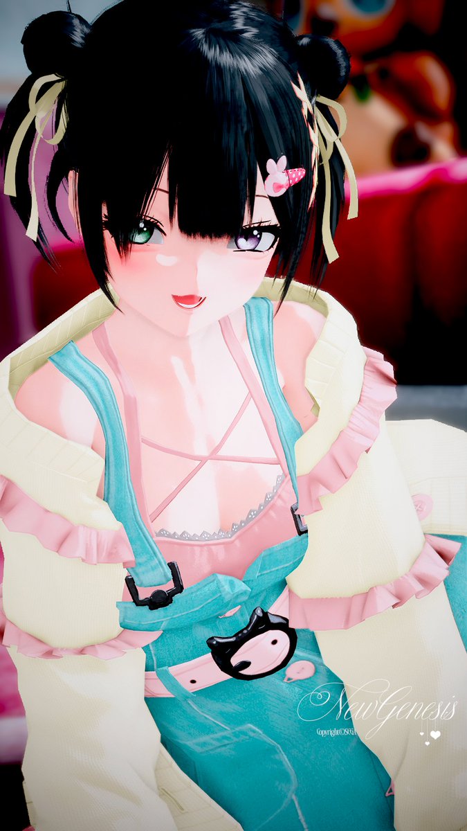 eri_hi005_ngs's tweet photo. おはようございますっ☀️
最近ずっとティカBを弄ってますが、やっぱり難しいですね！
目とか本当にムズムズっ💦
顏とか変わっちゃうし…
ということで、今日はBで撮ってきましたっ😊

#Leork #PSO2NGS_SS https://t.co/35xyhxSSfv