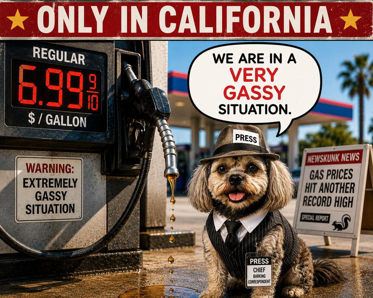 PetAdorn's tweet photo. WARNING: Extremely GASSY Situation.
This only happens in California. https://t.co/3oDbjDgo41