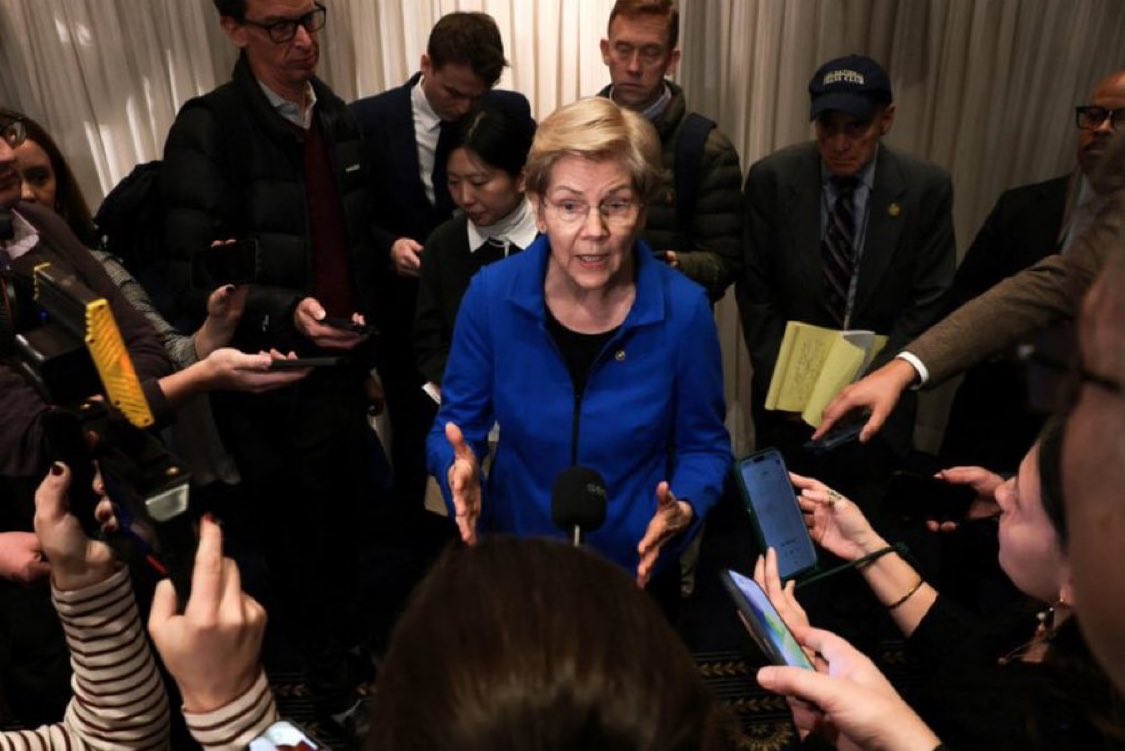 JFK_MEMORESS's tweet photo. 🚨 JUST IN: DOGE is demanding a full investigation into Elizabeth Warren’s multi-million dollar net worth — on a Senator’s salary!

How does that happen? 

Do you support exposing the swamp?

FOLLOW ME, THE NEXT DROP WILL BE SHOCKING. https://t.co/hRphwmz3Aq