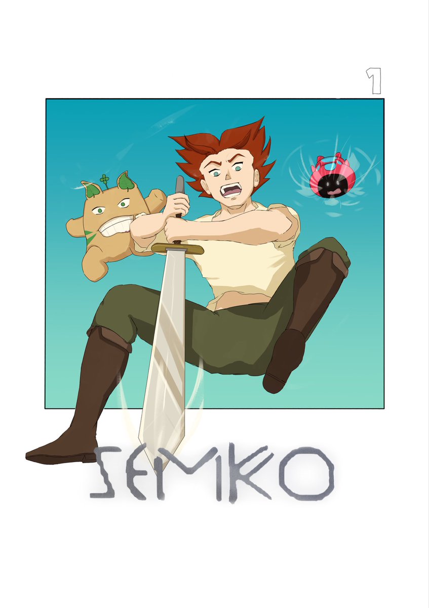 semko_art_gd's tweet photo. a manga cover https://t.co/lGBHGCTVLF