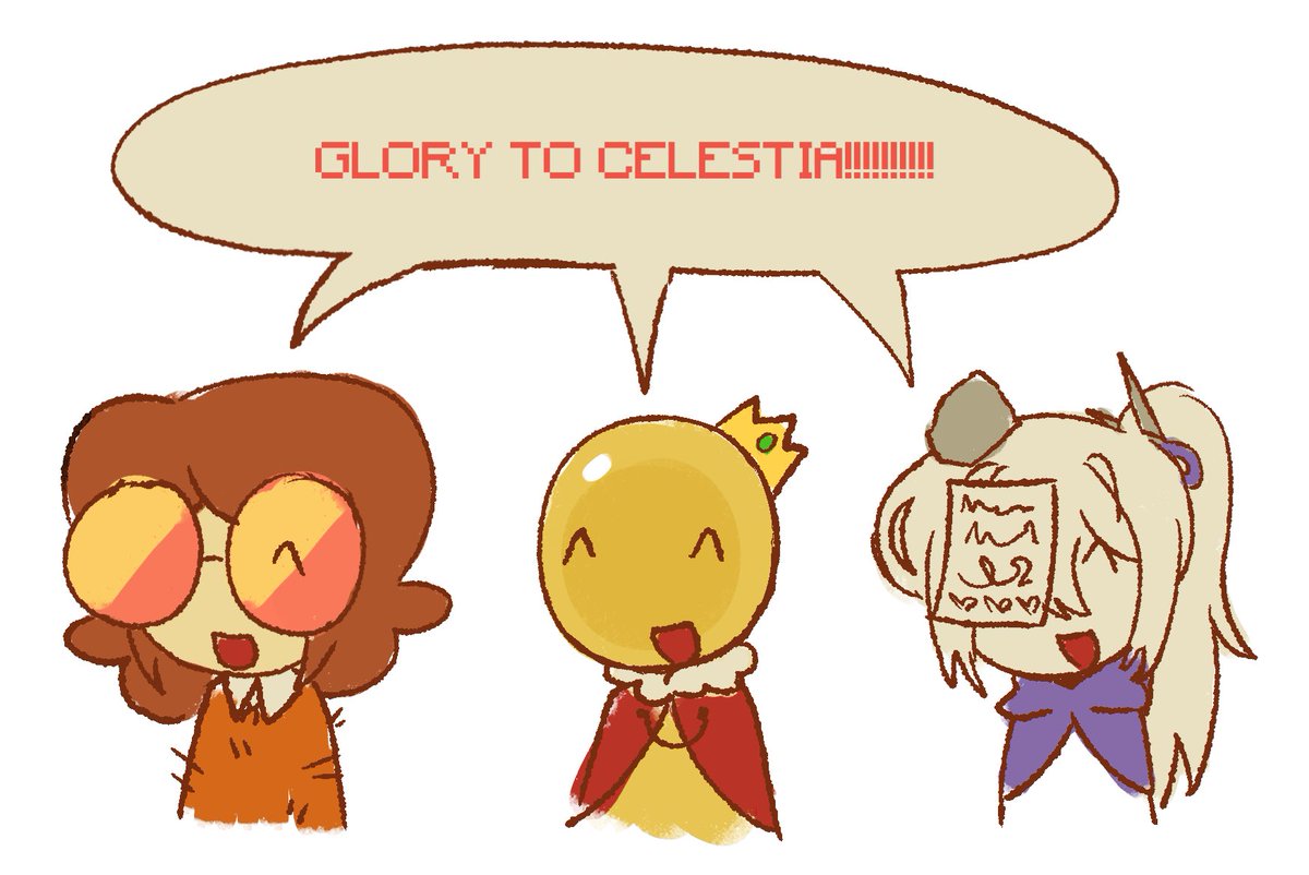 c4rrc455's tweet photo. GLORY TO CELESTIA!!!!!!!! 

#mcyt #SquiddoFanart #PrincezamFanart #RoshamboFanart https://t.co/d3RSctEGYK