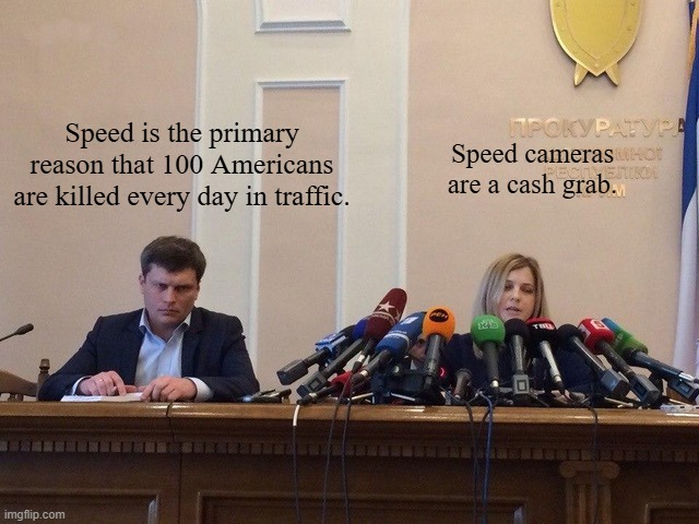 Boenau's tweet photo. Corporate media loves the "Speed cameras are a cash grab" narrative. That's what happens when the press prioritizes clicks over substance. https://t.co/qIhSDOIr5T