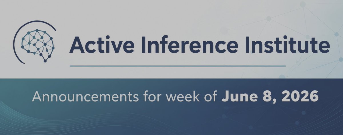 Active Inference Institute tweet media