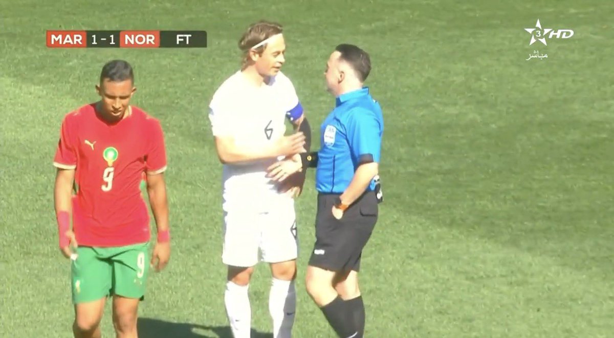 FRMFXtra's tweet photo. 90' FT | Morocco 🇲🇦 1-1 🇳🇴 Norway 

Que pensez vous ? 🤔 https://t.co/uKcXmFvZR4