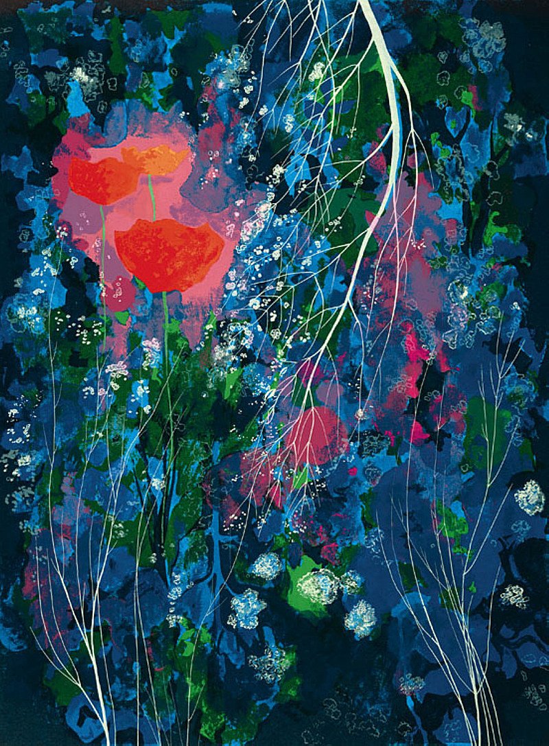 marysia_cc's tweet photo. Eyvind Earle "Poppies" https://t.co/eFtdkiKR4A