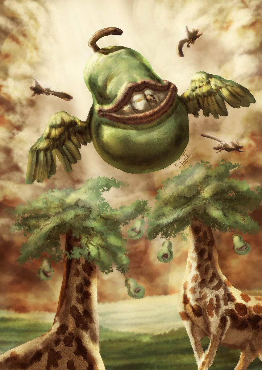 nacho_mind's tweet photo. @Primaljort It been years... it found me, that freaky pear is back from my nightmares in Carcosa, you stupid piece of fruit https://t.co/ipRkd4N1cx