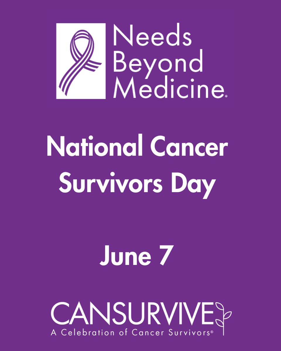 NeedsBeyondMed's tweet photo. National Cancer Survivors Day!
#CelebrationofCancerSurvivors #ReliefProgram #NonProfit #NeedsBeyondMed https://t.co/2AYxlpyx5k
