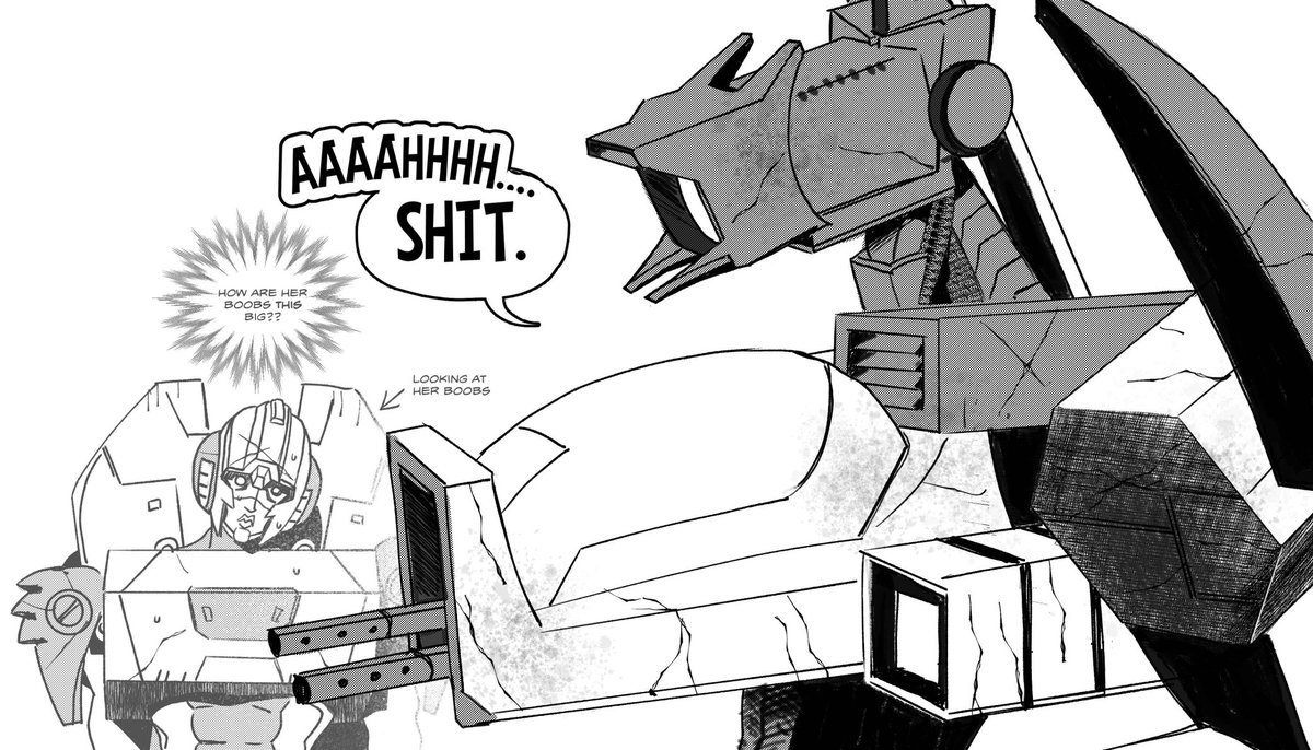 zilodak's tweet photo. Whirl and Arcee https://t.co/7vYPduHrYI