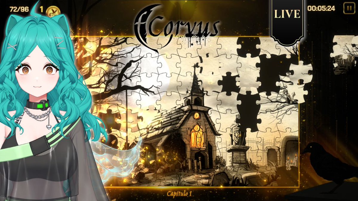 Pixxachu's tweet photo. let's solve some puzzles in the playtest to fCorvus now!!

I'm streaming on both Twitch and YouTube here:
https://t.co/JX54zud10G

https://t.co/64L7XEUhnn https://t.co/da13lU9R4r