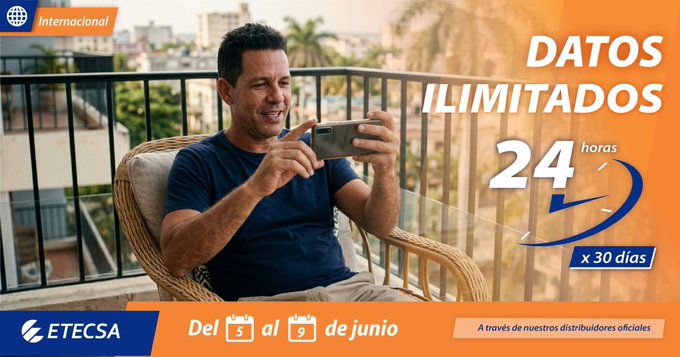 NelsonF01511077's tweet photo. #RecargaInternacional hazlo de forma segura. 
#EtecsaTeAcompaña https://t.co/dVCX2A68UN
