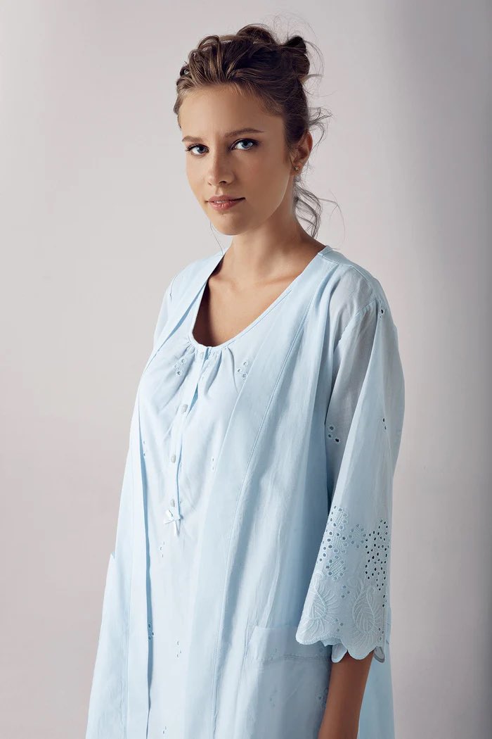 biggshopycom's tweet photo. Cotton Weaving Maternity-Nursing Nightgown &amp; Robe Set Blue - 10402

#biggshopy #pregnant #pregnancy #postpartum #maternity #nursing #grossesse #enceinte #schwangerschaft #mothers #baby #clothes #clothing 

https://t.co/shX9K8CELp https://t.co/K5BEn8agnA