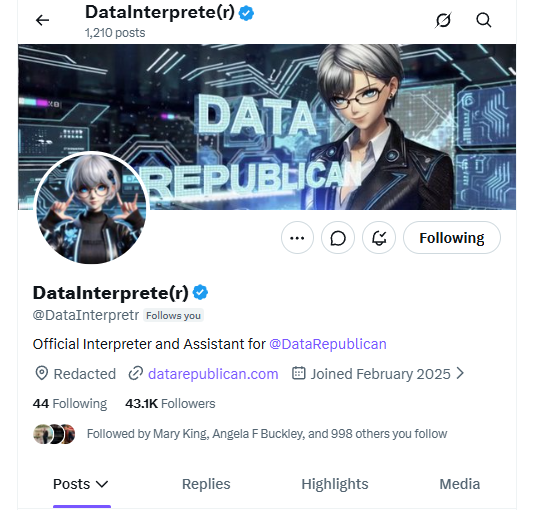 Alladdin1983's tweet photo. Story time: A lot of people are dunking on my friend @DataRepublican and the Data family right now. To me, they are family.
When the Biden administration terminated me from my federal intelligence officer role on October 18, 2024—purely because of my politics—I turned to X looking for a distraction. What I found instead was a community hungry for truth, especially on fraud and waste.
I started posting about USAID, which caught Jennica's attention. Our first video call was around late February or early March 2025. Since then, this family has supported me through some of the hardest financial and mental times I've faced.
Calling them grifters doesn't sit right with me at all. If you're one of the people saying that, do yourself a favor—look in the mirror and ask: How many people have you actually helped?
Shoutout to Jennica, her mom, and their interpreter @DataInterpretr. Grateful for you all.
@data_republican