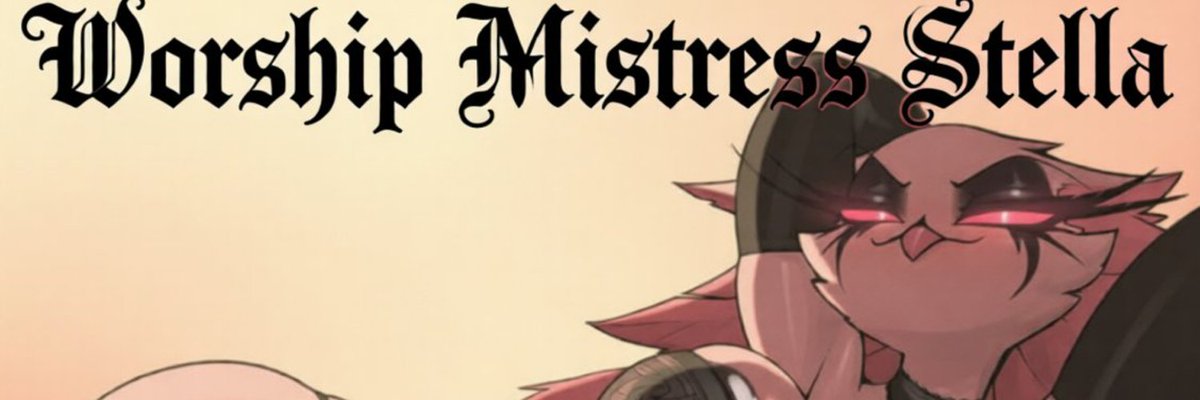 badprinces20550's tweet photo. Be like @LoserSimpSlut and dedicate yourself into being a Stella Drone for me, put my https://t.co/ZHLDM5XQ1R in your bio and replace your everything with my perfect image, become a Goetia drone today~

#2DFD || #FINDOM || #TECHDOM || #FEMDOM || $END https://t.co/SfRnSE4R59