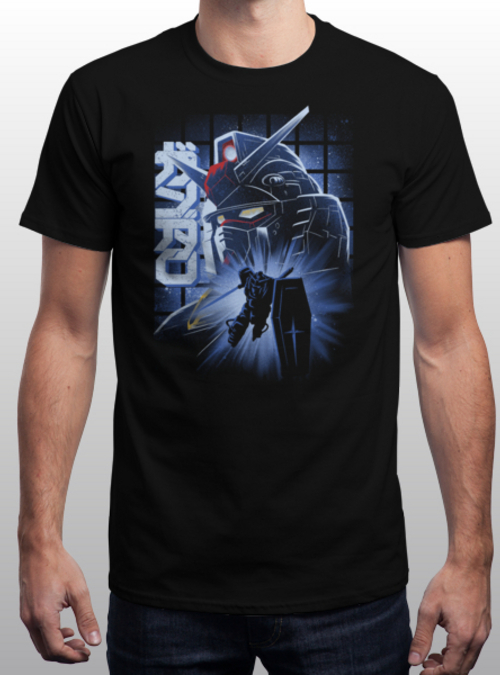 qwertee's tweet photo. "Mobile Suit Fighter" is today's tee on https://t.co/LdSWa6Ss6H RePost for a chance at a FREE TEE! https://t.co/gkOiLiAFdq