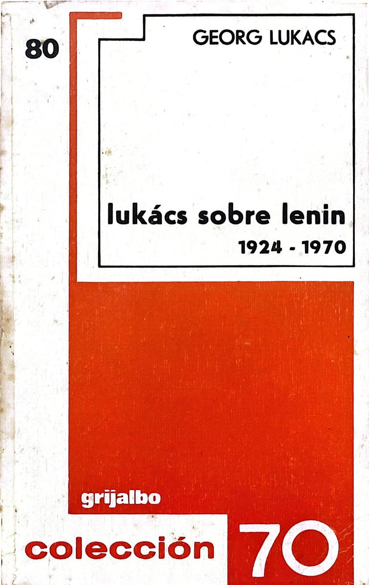 redbooks1966's tweet photo. [PDF]

Lukács sobre Lenin 1924-1970

Georg Lukács [György Lukács]

Ediciones Grijalbo, 1974
173pp.

link ⬇️ https://t.co/gTqVrVF0pG