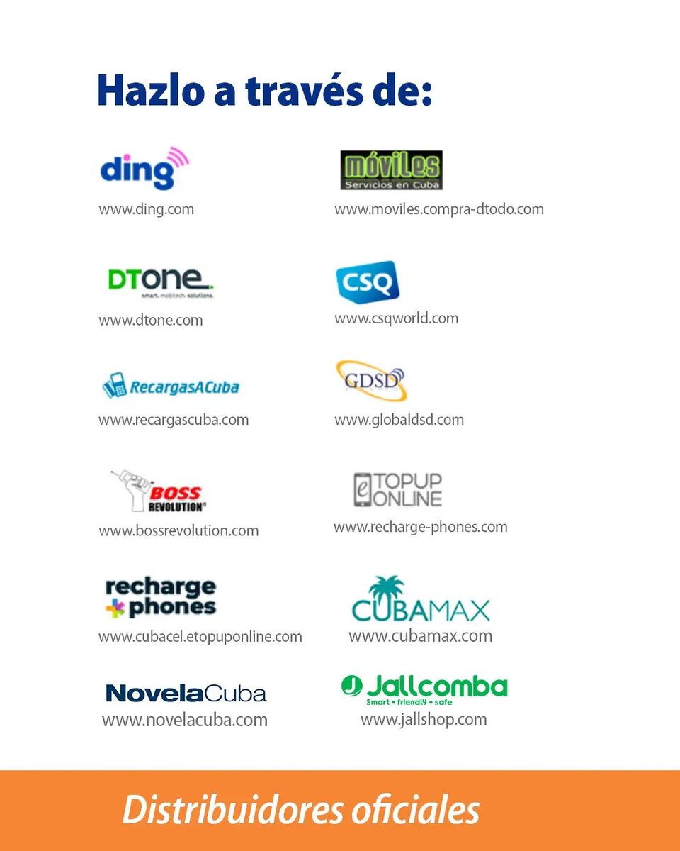 NelsonF01511077's tweet photo. #RecargaInternacional hazlo de forma segura. 
#EtecsaTeAcompaña https://t.co/dVCX2A68UN