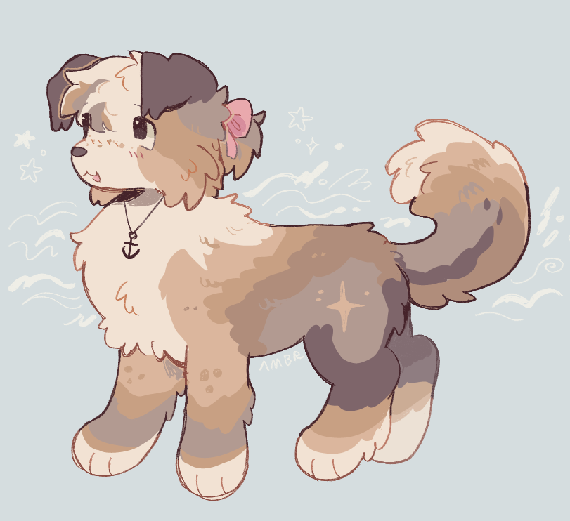 bugwaffles's tweet photo. recent commission 🌊🐾 https://t.co/K7KGtjZaSX