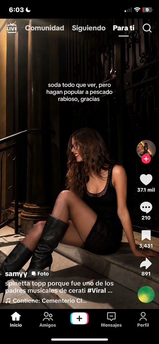 ELBARTODELCAP's tweet photo. Ayyy si hagan popular a pescado rabioso, esq no los conoce nadie osea, ni que fuera una banda de Spinetta pelotuda https://t.co/8r7SzjpDh8