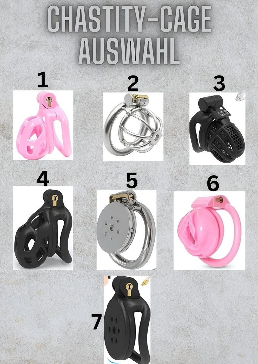 SissyLuxStore's tweet photo. 🎀 CHASTITY CAGES GIVEAWAY 🎀

I’m giving away Chastity Cages to 10 lucky winners 🎁
Winner can choose any size.

Don’t miss this chance!

How to enter:
🔁 Retweet
❤️ Like
💬 Comment “I need”

Simple steps, big reward ✨
Winners will be announced soon. Good luck https://t.co/ExuOvOdC8X