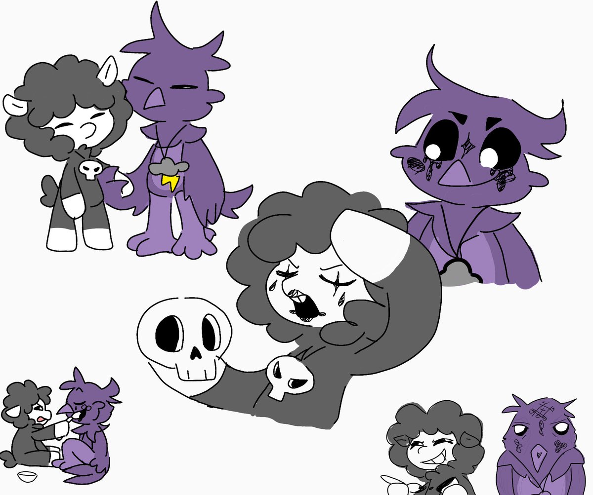 AbbyFC0's tweet photo. me encantanmnnnnnn 
#Poe #babachops #nightmarecritters #fannart #nightmarecrittersfannart #poppyplaytime https://t.co/dwRpEVtXyc
