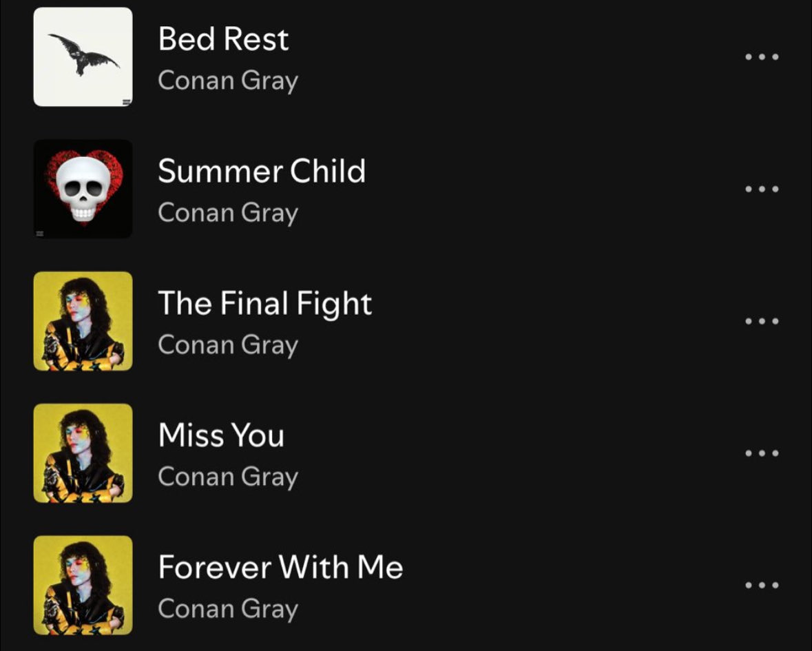 jigsawjett's tweet photo. with summer child finally being played after FOUR WHOLE YEARS, only four songs remain that conan has never sang live…. no song is safe anymore we should all be so fucking scared. https://t.co/9Ppqjqn61n
