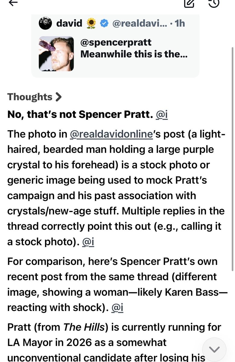 Celtakes's tweet photo. @realdavidonline @MissEnderoni @spencerpratt Mine says it’s not him as well. https://t.co/0l7rpdqqBL