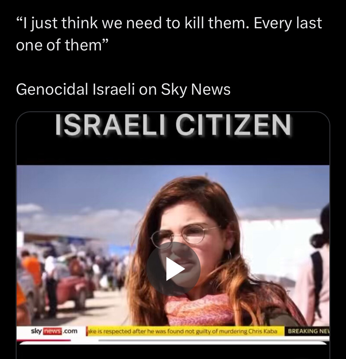 gpork's tweet photo. @beeschoolbonds @GuinniMonk @OrangeFreddyG I’m against all PACs but you’re correct that I have extra venom for AIPAC because it’s in service to a murderous society that siphons American tax dollars and military power. It’s a literal death cult https://t.co/ZFPCbXES3A