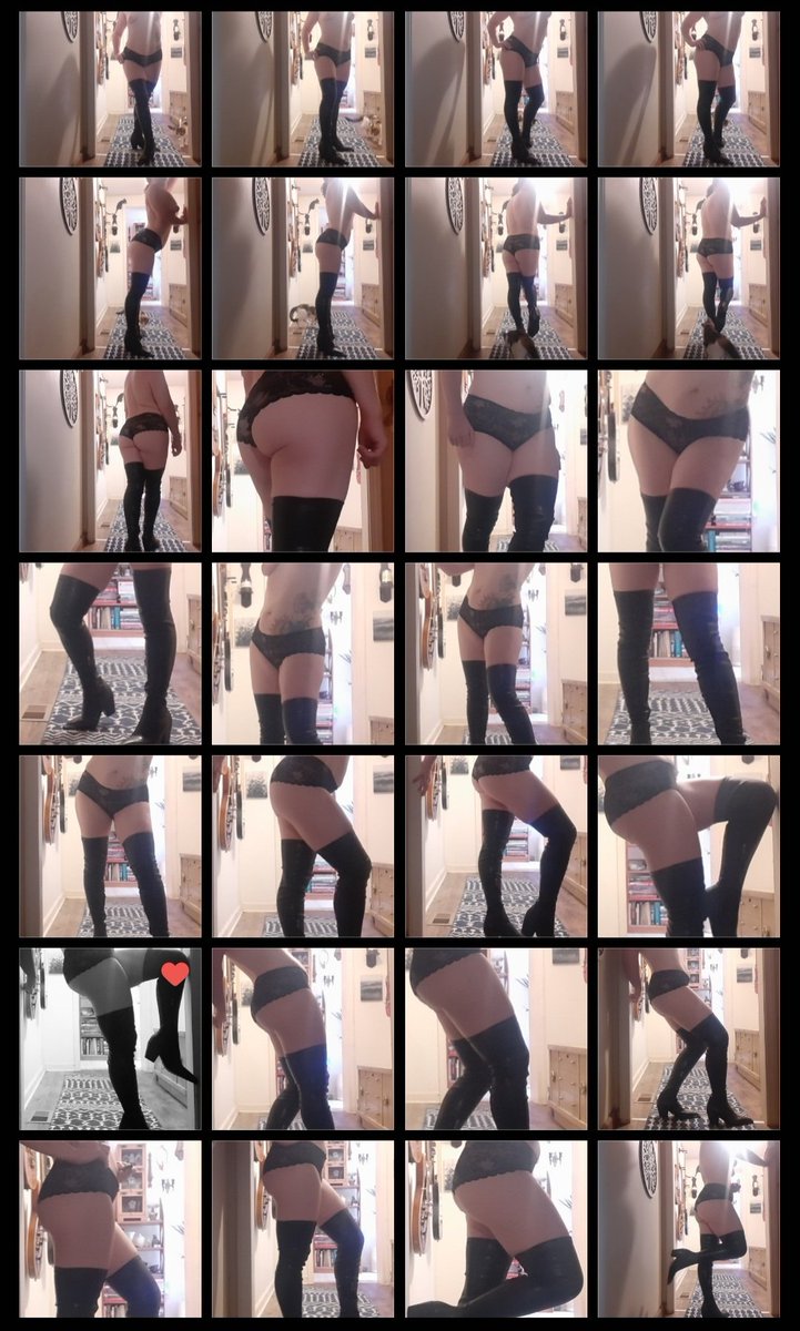 valhallacircles's tweet photo. Happy #sexysunday. 
When I get an idea in my head - there's always a lot of cropping to do. Here's a sneak peek from my camera roll. Category was "boots." #sensualsunday https://t.co/ZTNfUVfzts