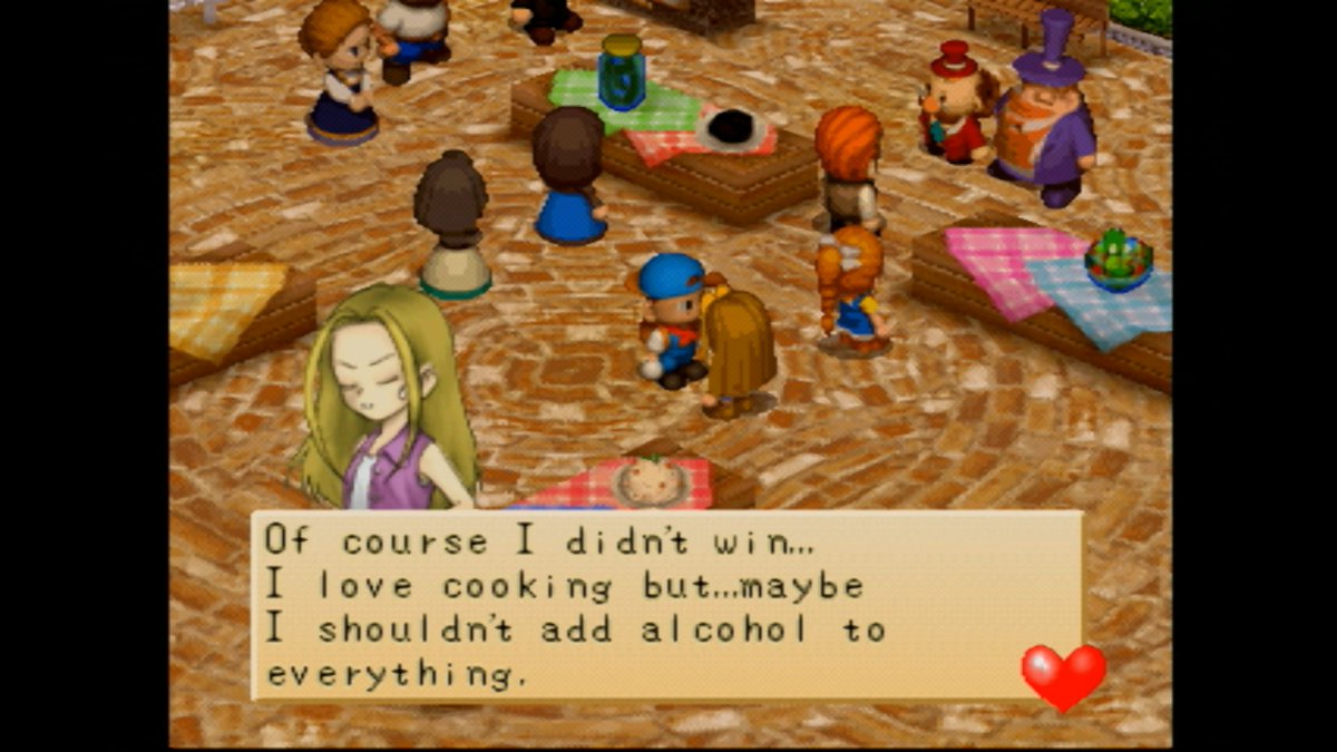 JanelleWaz's tweet photo. Unless you're cooking a good spaghetti sauce. 

#RetroGaming #HarvestMoon #BackToNature https://t.co/As7m5MTHvZ