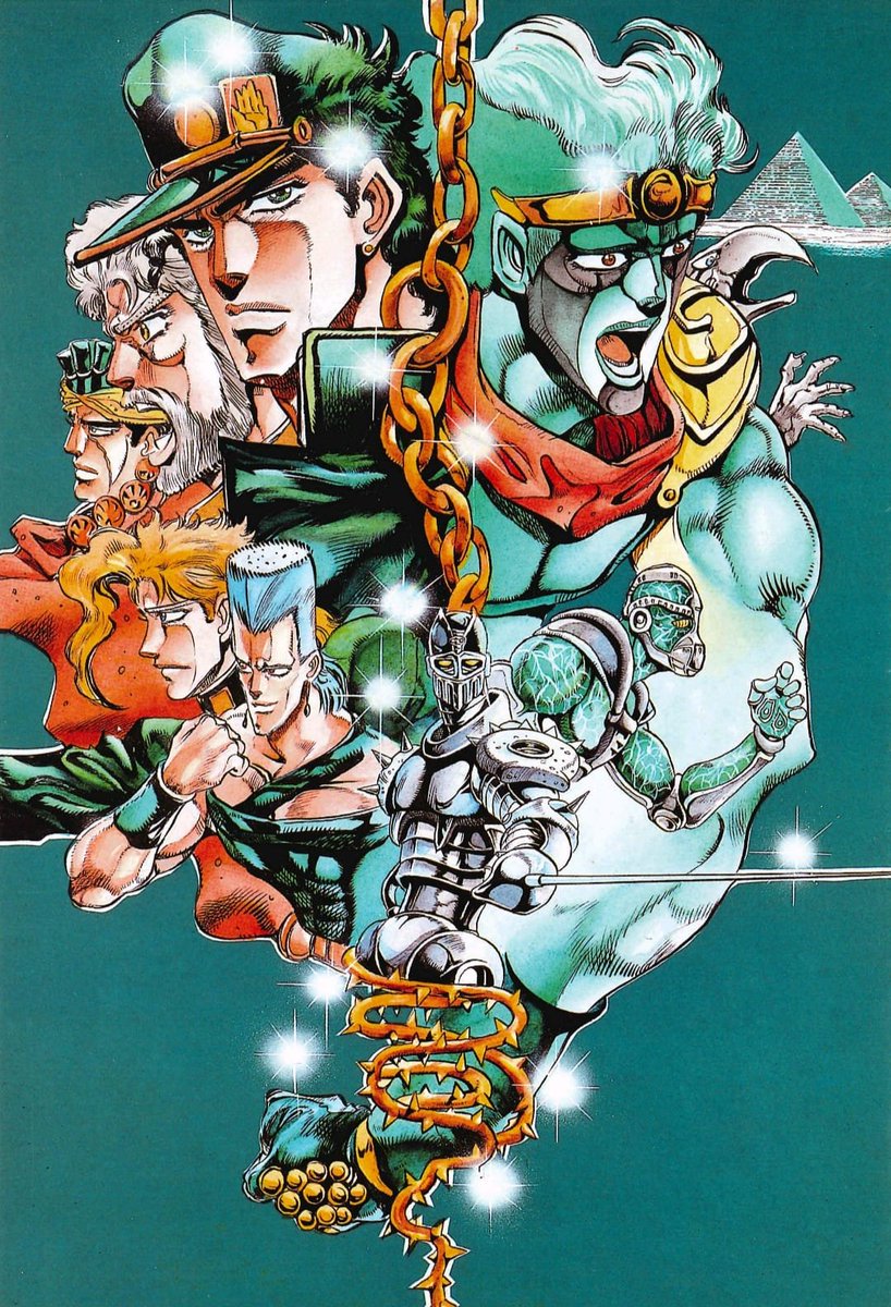 CSodd1's tweet photo. Mini hilo de nombres que considero tendrían algunos stands de Stardust Crusaders si hubiesen tenido referencias musicales https://t.co/045nxgD4ZR