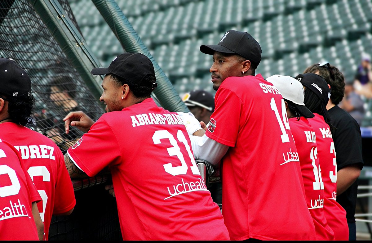 RodCoaching's tweet photo. The 4th of June is one to remember for our organization @aabwellness 

We raised funds for an underserved community is the Denver, our students had an opportunity to job shadow and professional athletes competed in a home run derby for @uchealth , entertaining the fans! https://t.co/3Lq9SE4ykX