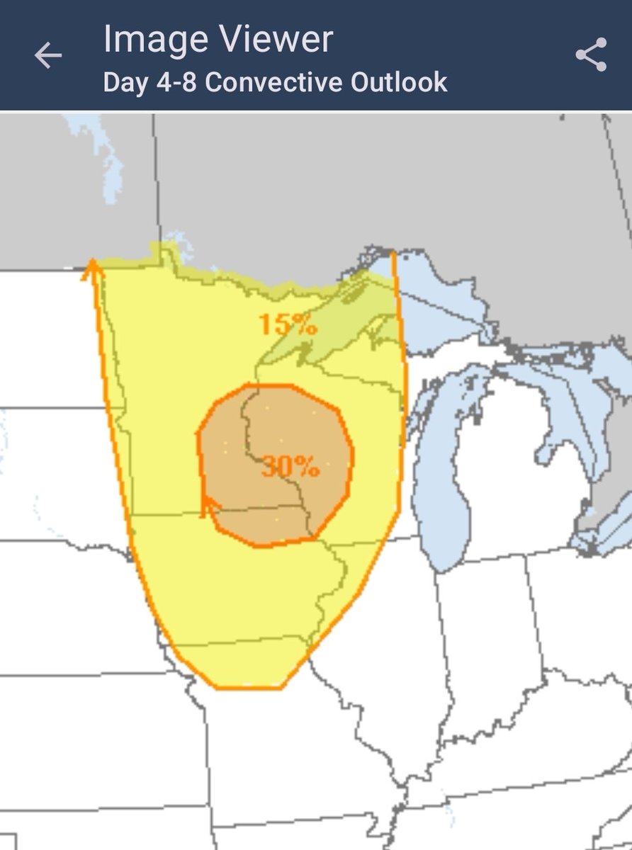 MRGLrisk's tweet photo. For morale, the SPC is allowed four prank forecasts per year. https://t.co/jyU83AW2eS