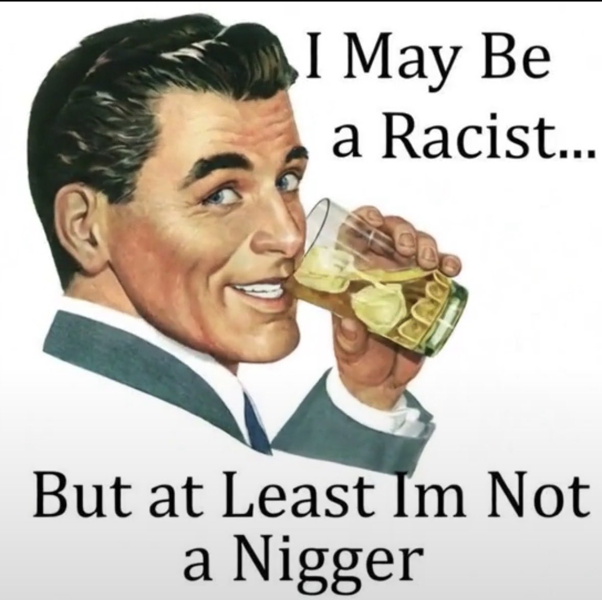 Overcookedthouh's tweet photo. @LionsOfZion_ORG Cockroach! Get da Jew nigga in the cage. https://t.co/Wh595yzQek