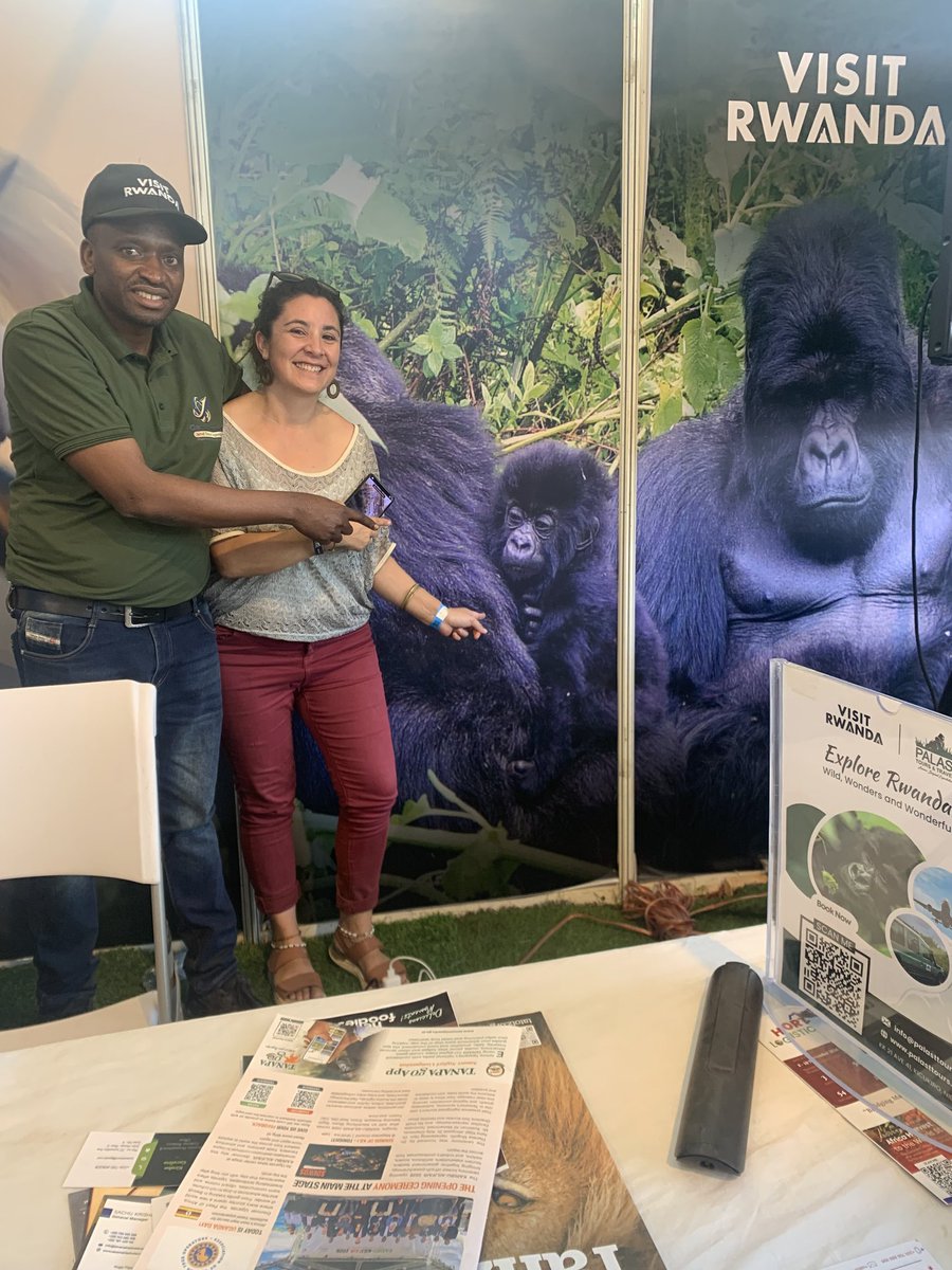 DrMbonimana's tweet photo. Today, I met hundreds of #TourOperators including 4 renowned who accepted to promote #VisitRwanda @visitrwanda_now  in #USA #Canada #America #SouthAmerica #Europe &amp;  suggested to participate in @Kwitaizina #GorillaNaming. Above all they told me  to great  @PaulKagame which I did. https://t.co/3XuaNgbfJR