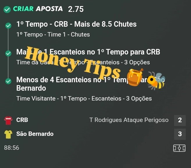 hooneeytips's tweet photo. Odd 1.80 ✅ 

Odd 2.75 ✅

Honey Tips 🍯🐝 https://t.co/R8ScsBaSDl