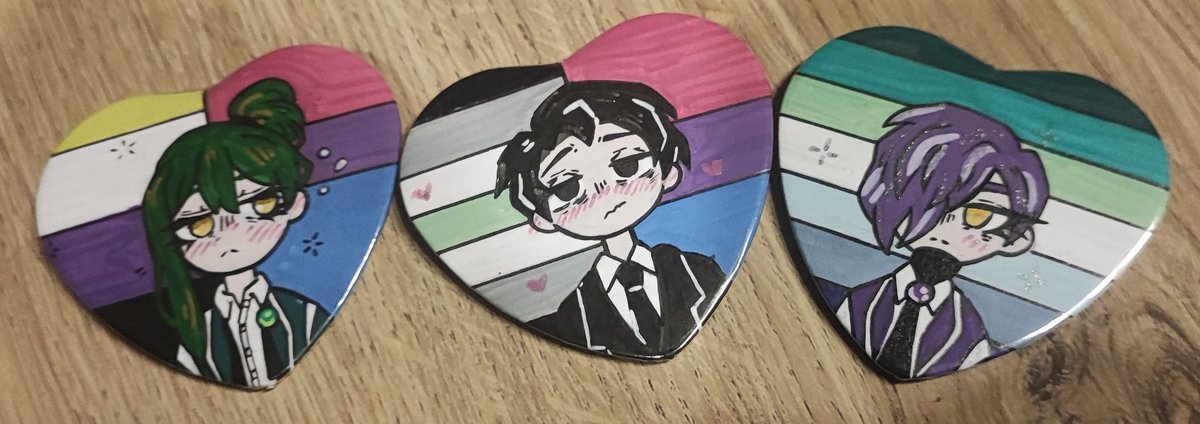 hiimmirka's tweet photo. Rolnetzod pins my pookie @TsuPengu made for us at the con... https://t.co/RKftNfESf7