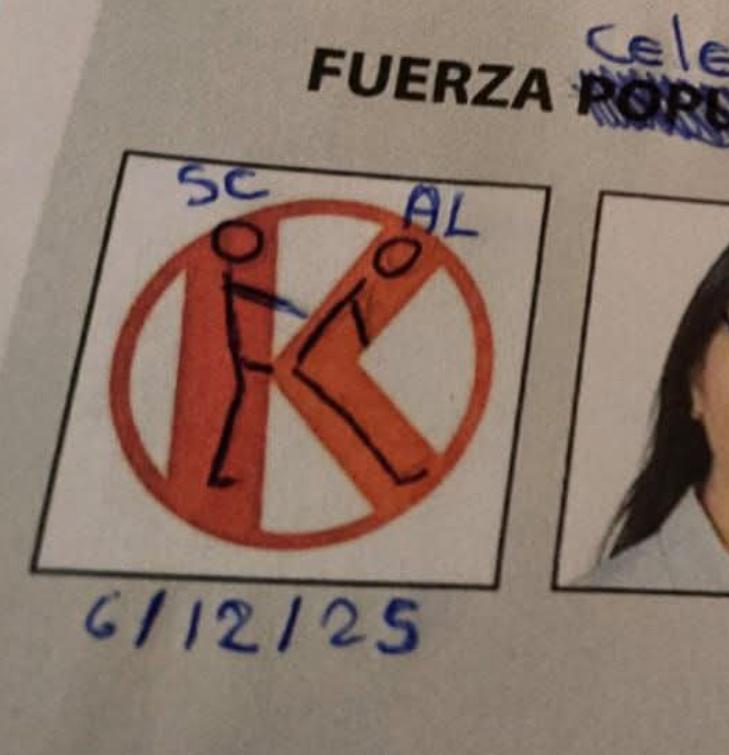 educarteperu's tweet photo. El Jurado Nacional de Elecciones: "Por favor, marquen con un aspa o una cruz sin salirse del recuadro". #KeikoYaPerdió #Curwen https://t.co/ziyKZ6Bbzt