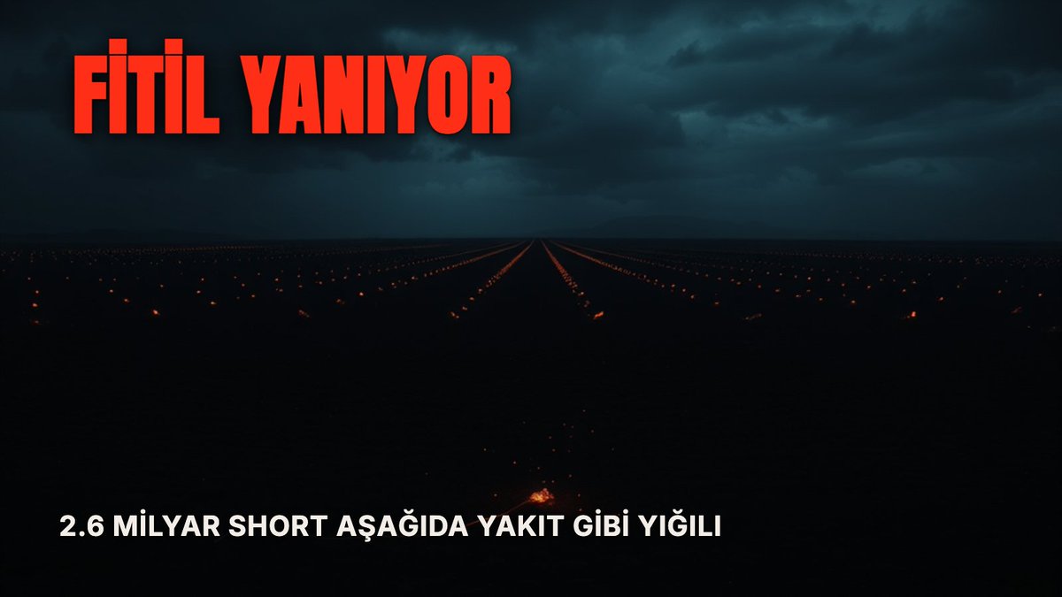 CPrimeTeam's tweet photo. $BTC funding 0.003'e kadar indi, aşağıya 2.6 milyarlık short yığıldı.

düşünsene herkes daha da düşecek diye aynı kapıdan basıyor shortu. o tarla bir tutuşursa likidasyon aşağı değil yukarı olur.

kalabalığın hepsi aynı yöne yatmışsa o yön nadiren doğru çıkar. ben söylemiş olayım, al sat demiyorum #Bitcoin