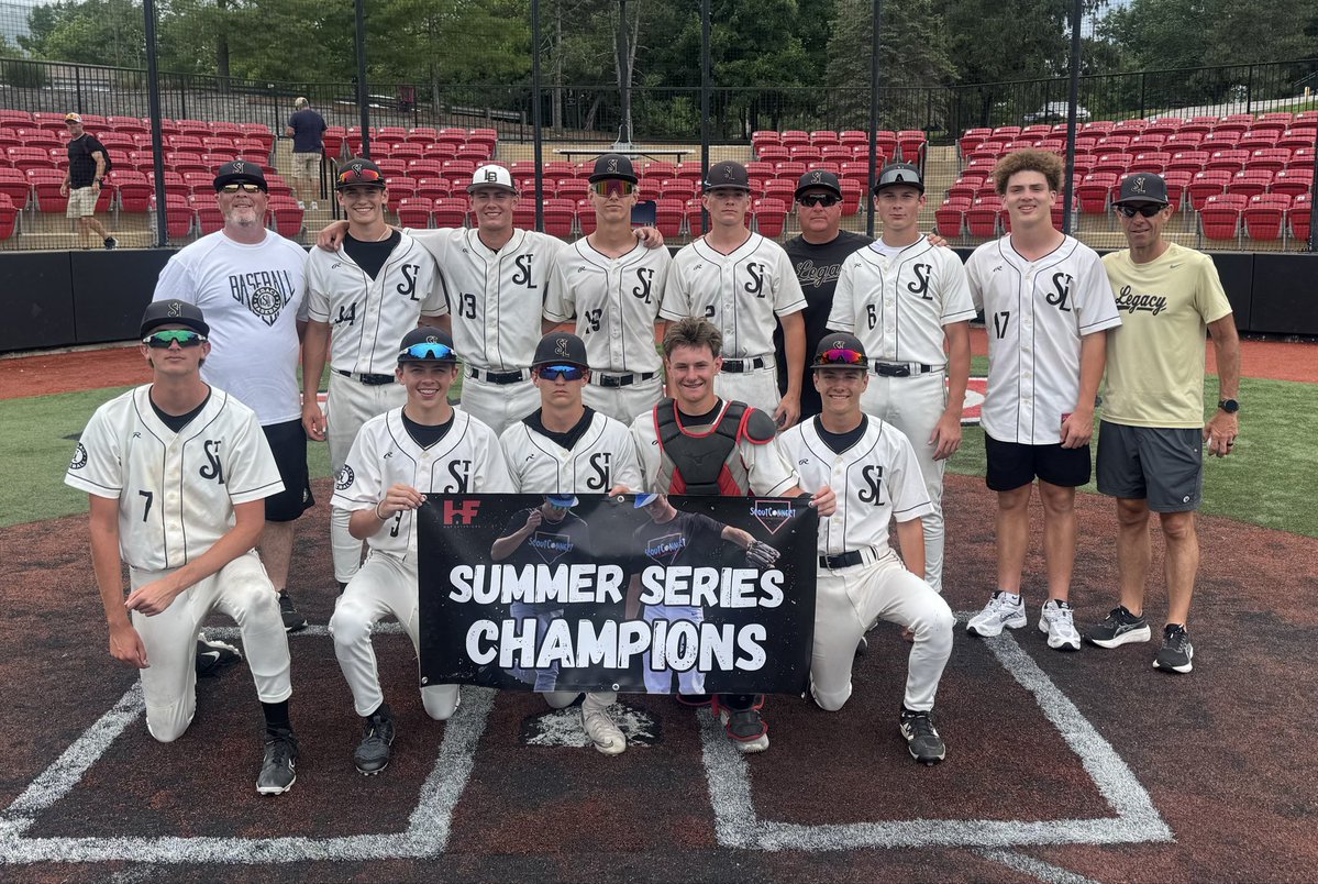 ScoutConnectBB's tweet photo. Congratulations to STL Legacy - Murphy for winning the 15U Summer Invite. 

They went 5-0 on the weekend, scoring 42 runs. 

Tournament MVP: Jacob Scheffler 🏆

#SC15UInvite | @STLLegacy15u https://t.co/1U3xVIDXVR