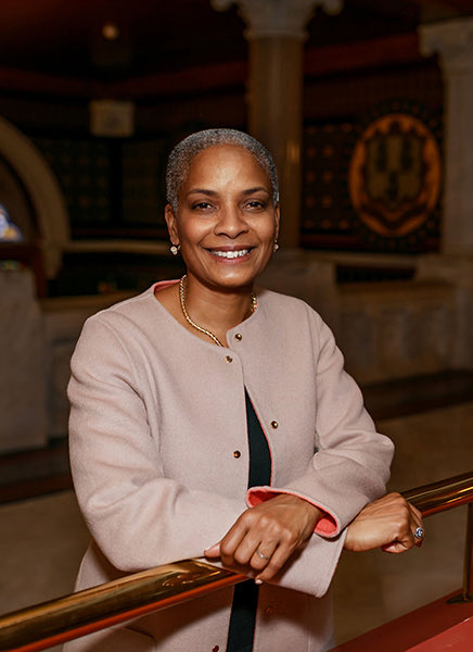 CommieCt's tweet photo. This is the Connecticut Secretary Of State, Stephanie Thomas, , who owns a private business that helps NGO’s advertise. She introduced legislation in the last session to allow widespread absentee voting, and of course, the Democratic Party majority ruling for 20+ years approved it
In other words, widespread balloting fraud. She also is refusing to give the Department of justice Connecticut unreacted voter rolls. 
I wonder why?