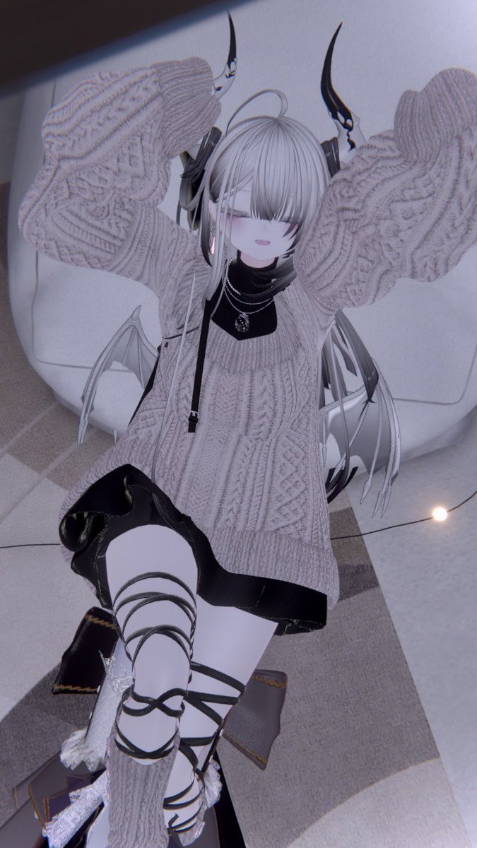 rr_VRC's tweet photo. んわ~ おはよぉーー
#VRChat #rurune3D https://t.co/xx5G9GOXEo