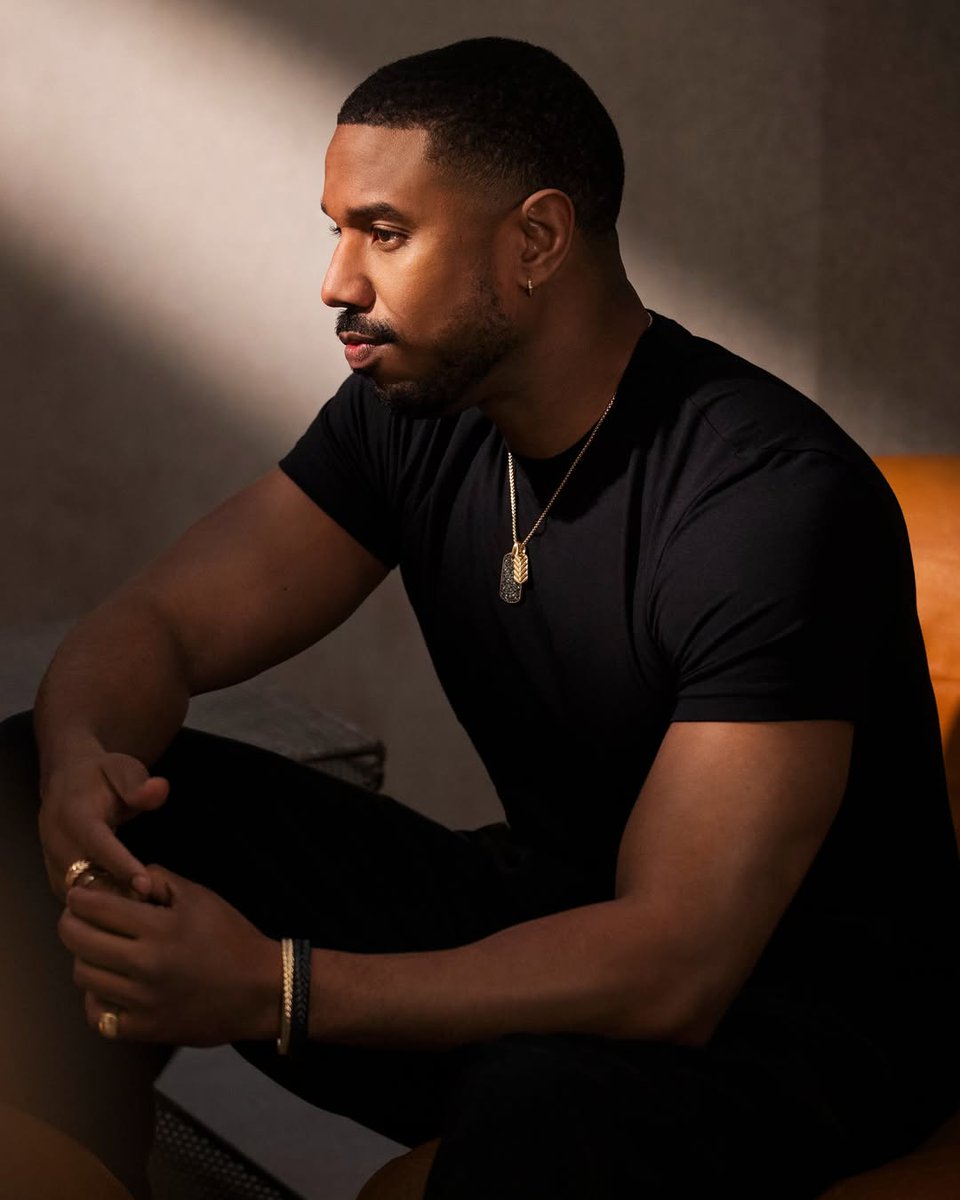 blackishpress's tweet photo. Academy Award Winner Michael B Jordan photographed for David Yurman's latest Chevron campaign. https://t.co/Fj3WhYou8T