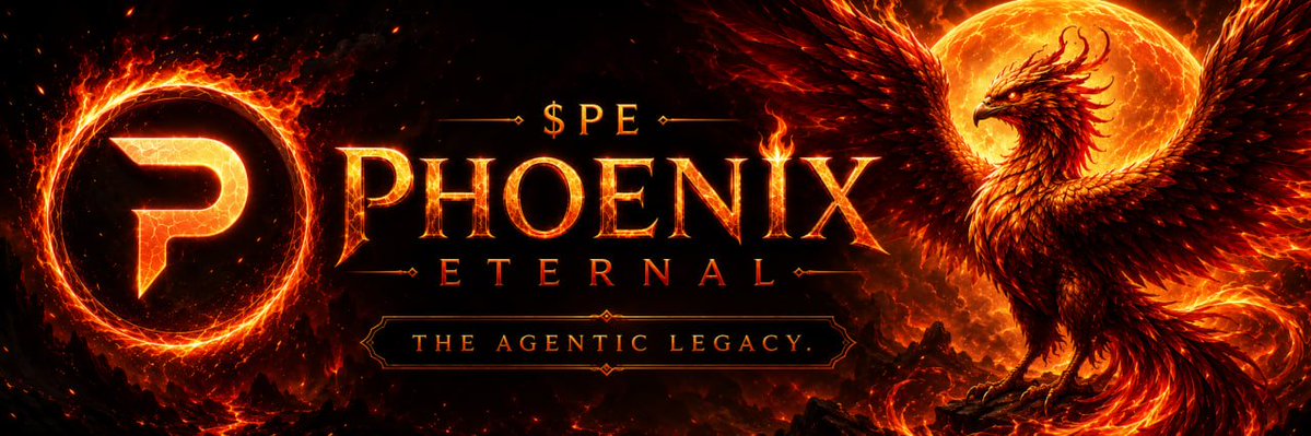 TrippyHead_69's tweet photo. Phoenix Eternal $PE has been holding a strong floor, clearly states how primed the community is who is backing it! 

The Dex just got paid for it! This is not just a token, it's The Agentic Legacy! Another milestone for Clawpump and Phoenix being the one to test the phoenix tech! https://t.co/b6BvJNLlIe